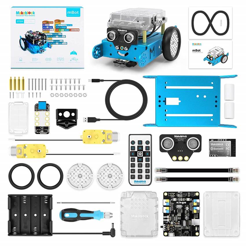 makeblock mbot programmable educational stem arduino robot kit