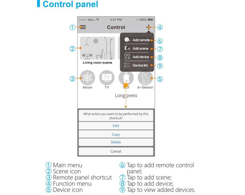 broadlink sc1 contros 10a 2500w smart wifi remote control switch