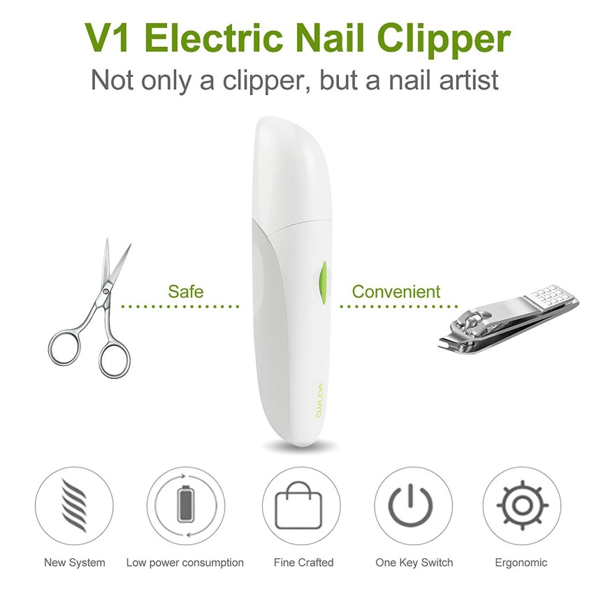 vanrro v1 world's first electric nail clipper