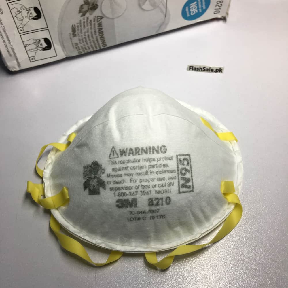3m 8210 n95 pm2.5 particulate respirator dust smog cup style mask