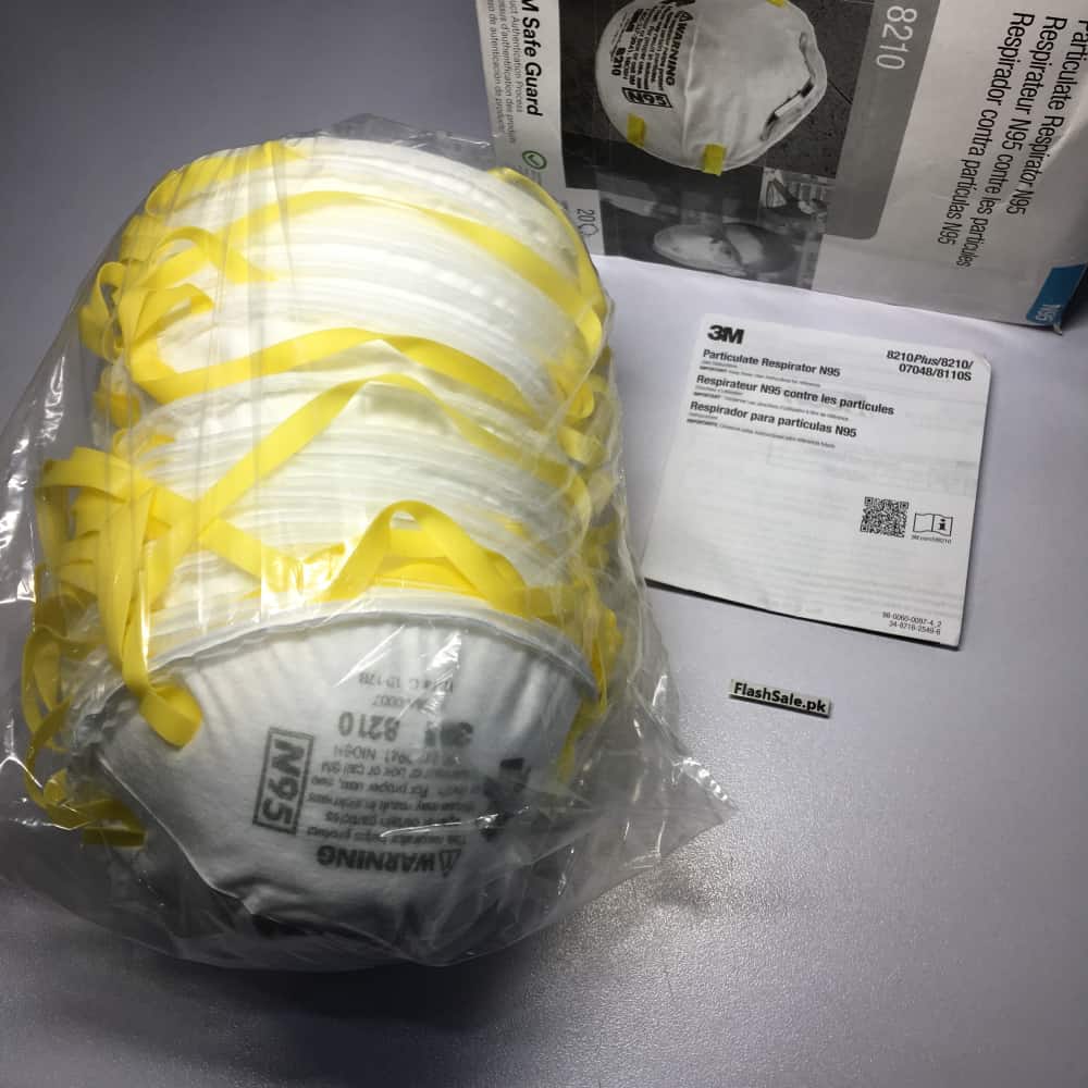 3m 8210 n95 pm2.5 particulate respirator dust smog cup style mask