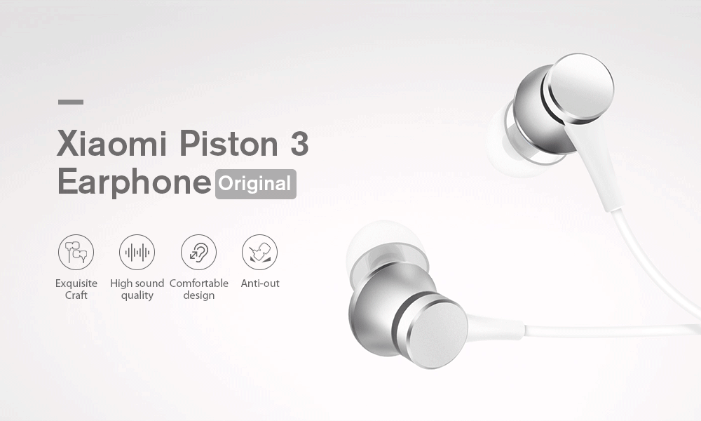 xiaomi 1more piston basic fresh edition earphone with mic