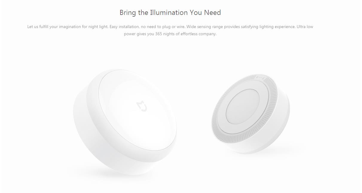 xiaomi mijia led night light