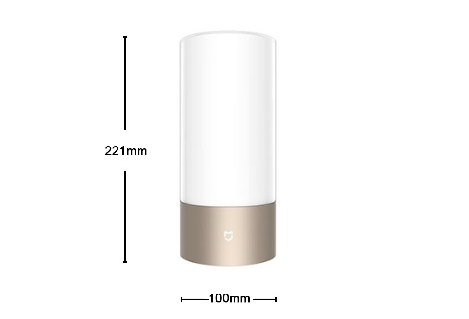 Xiaomi MiJia WiFi Bluetooth Smart Bedside Lamp (Upgraded Version)
