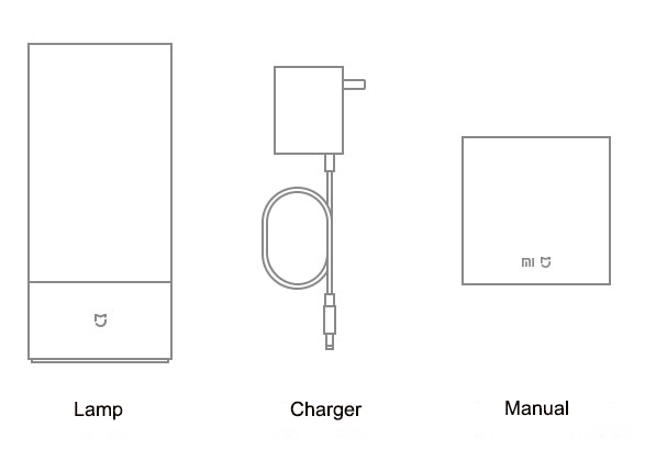 Xiaomi MiJia WiFi Bluetooth Smart Bedside Lamp (Upgraded Version)