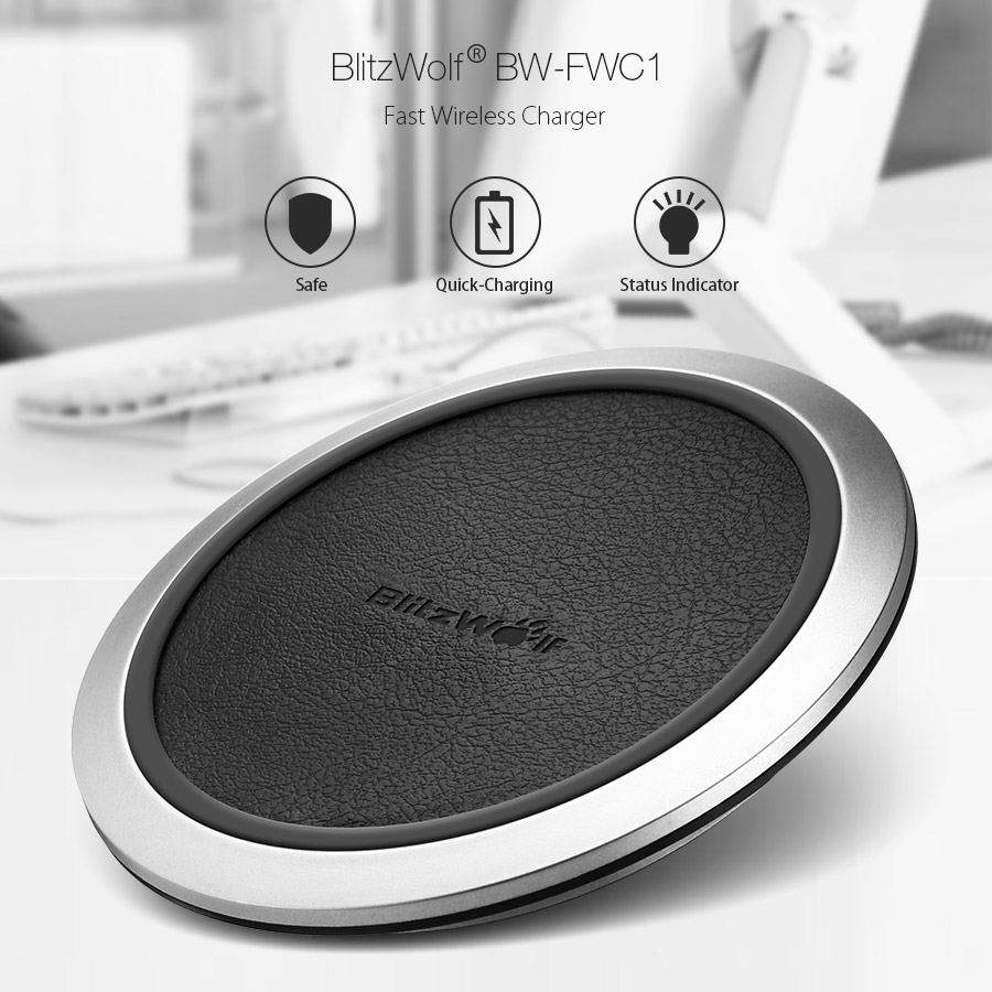 blitzwolf bw-fwc1 qc 2.0 10w wireless fast charger