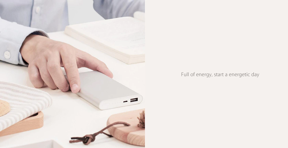 xiaomi mi power bank 10000mah v2 quick charge 2.0