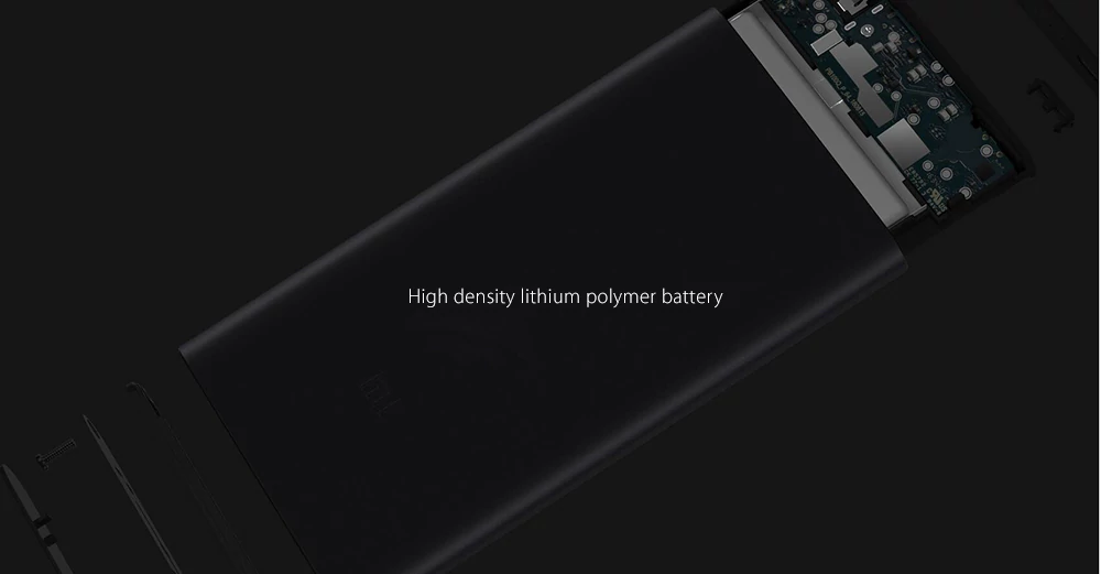 xiaomi mi power bank 10000mah v2 quick charge 2.0