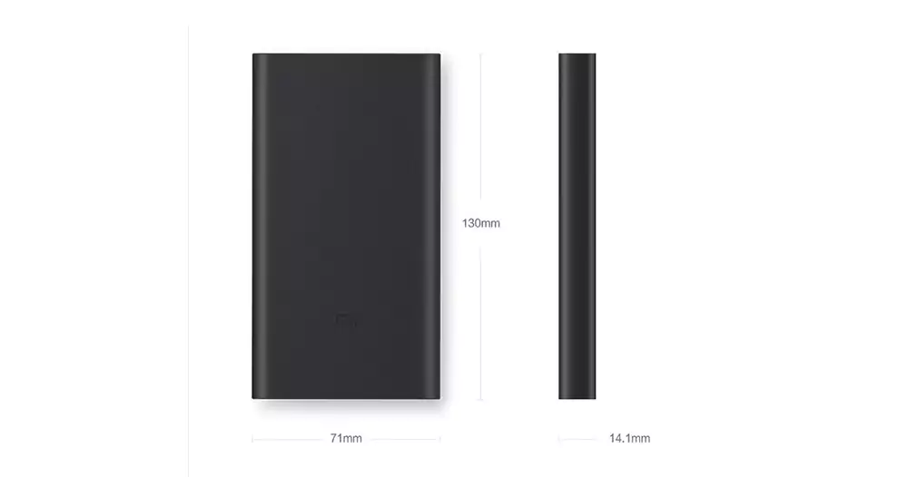 xiaomi mi power bank 10000mah v2 quick charge 2.0