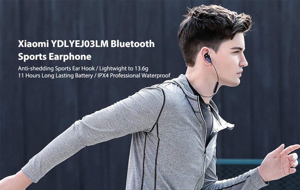 xiaomi youth edition in-ear bluetooth v4.1 sports earphone