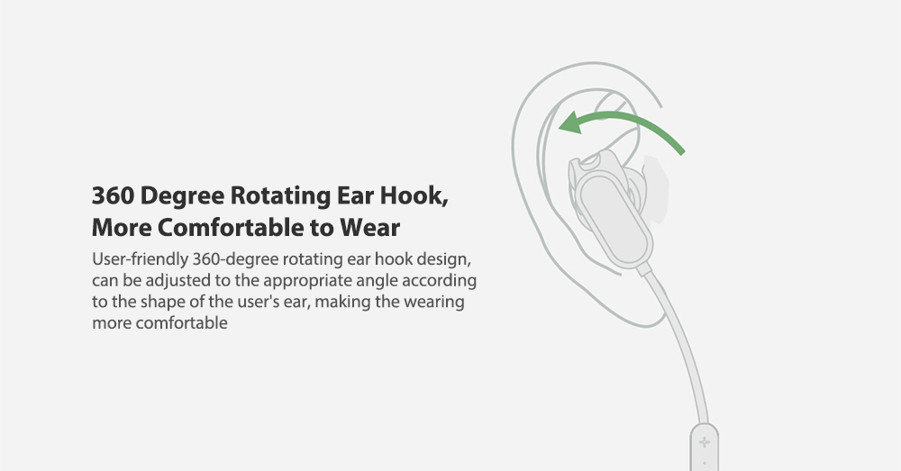 xiaomi youth edition in-ear bluetooth v4.1 sports earphone