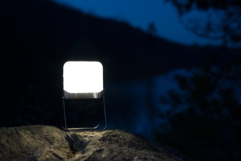 biolite baselantern xl smart bluetooth rgb lantern with dual-port power bank