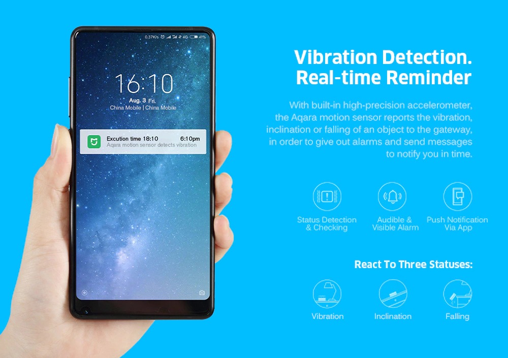 xiaomi aqara smart motion and vibration sensor - international version