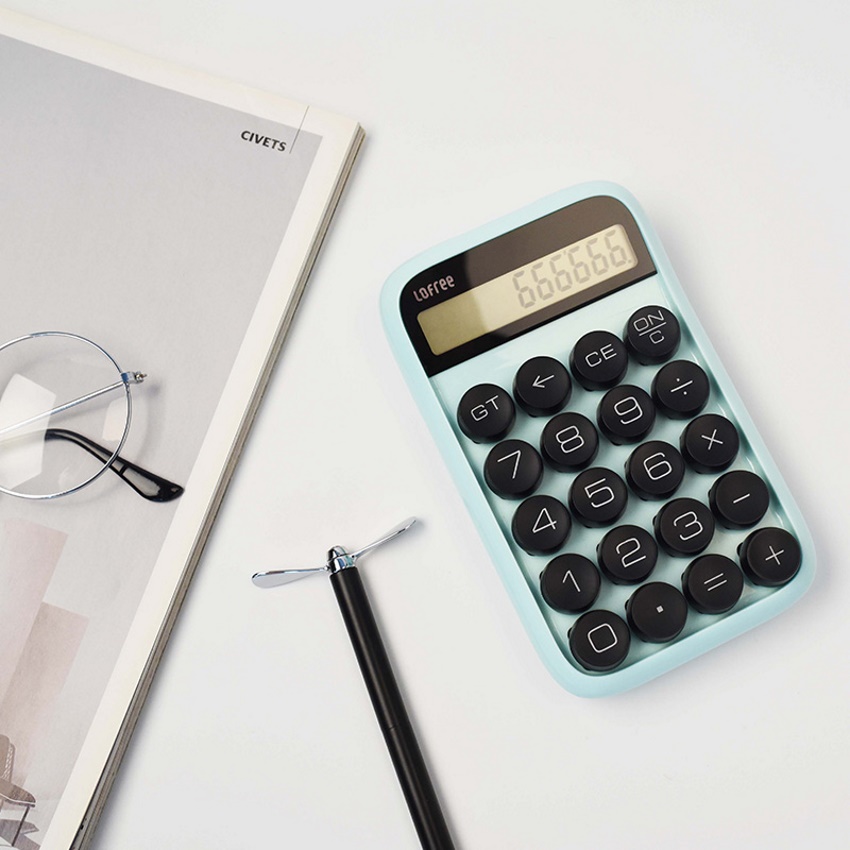xiaomi lofree digit calculator the 1st retro mechanical calculator