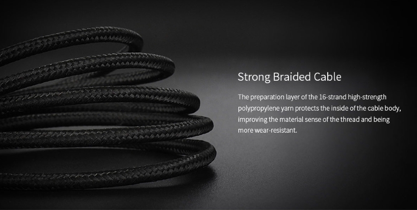 xiaomi zmi kevlar 2-in-1 micro usb and type-c 1m sync and fast charge braided cable with velcro tie strap and magnetic holders