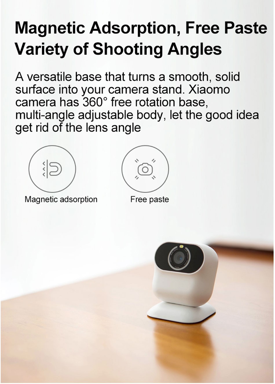 xiaomi xiaomo ai gesture recognition smart camera