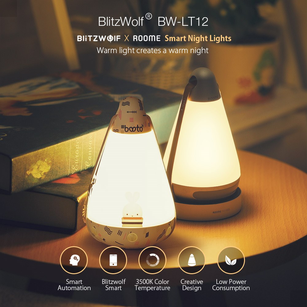blitzwolf roome bw-lt12 smart night light lamp