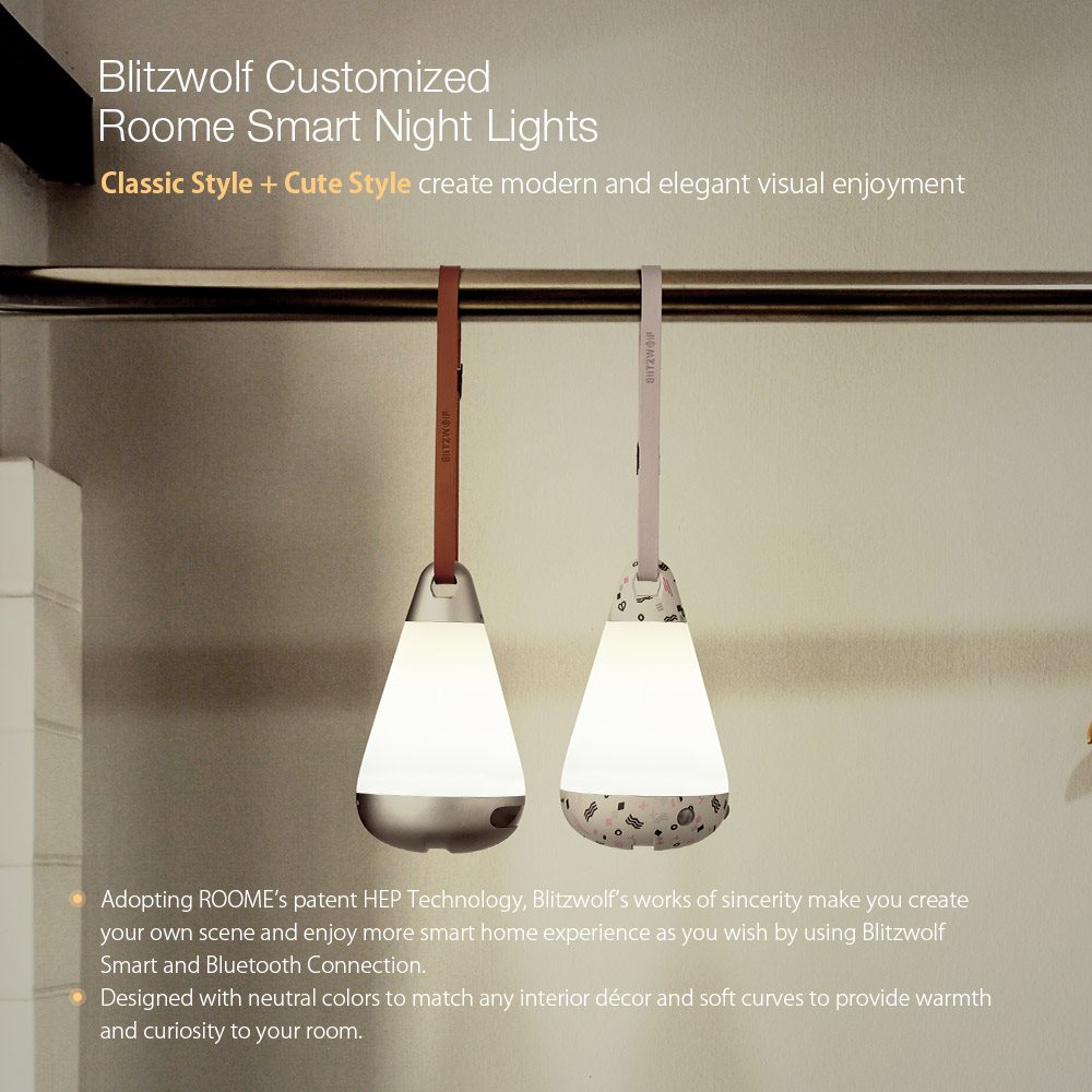 blitzwolf roome bw-lt12 smart night light lamp