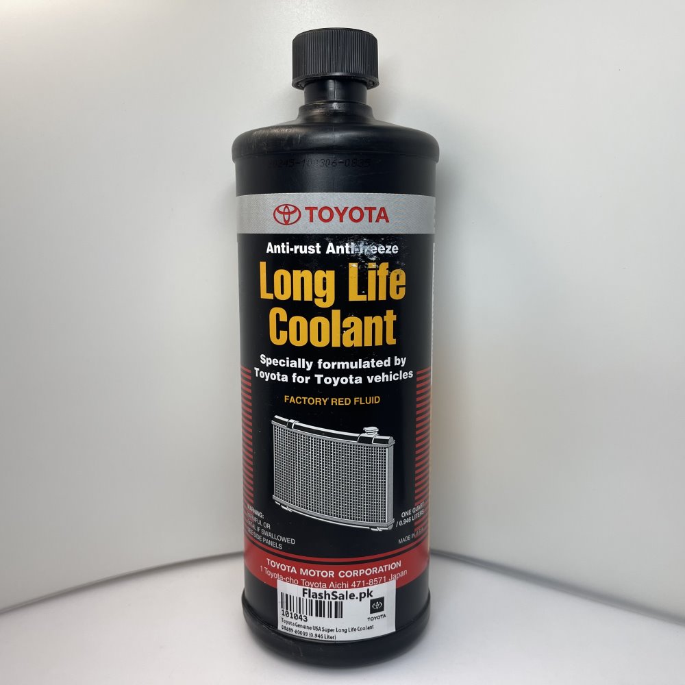 toyota genuine usa super long life coolant 0.946 liter 08889-80039
