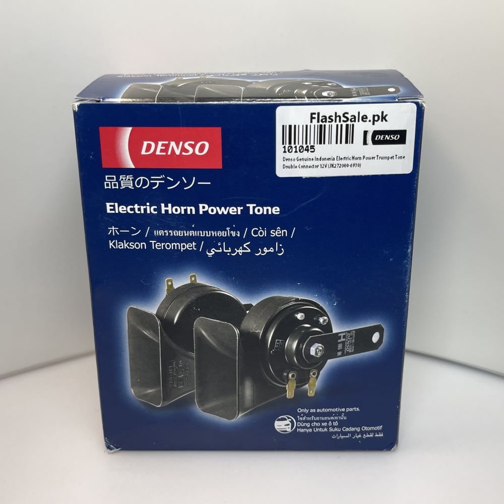 denso genuine indonesia double connector 12v electric horn power trumpet tone jk272000-6930