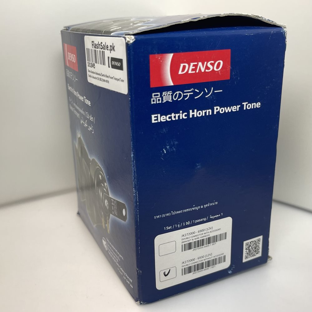 denso genuine indonesia double connector 12v electric horn power trumpet tone jk272000-6930