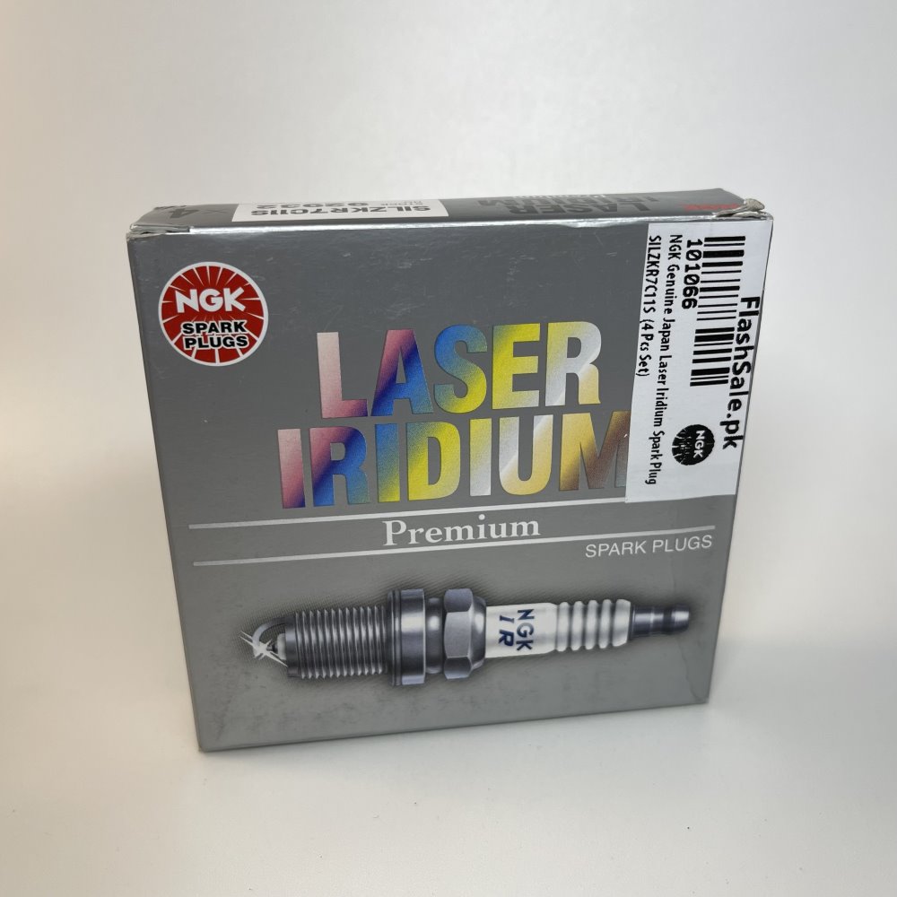 ngk genuine japan laser iridium premium spark plug 4 pcs set silzkr7c11s