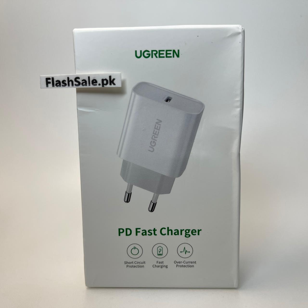 ugreen 20w power delivery 3.0 quick charge 4.0+ fast charging usb type-c wall charger