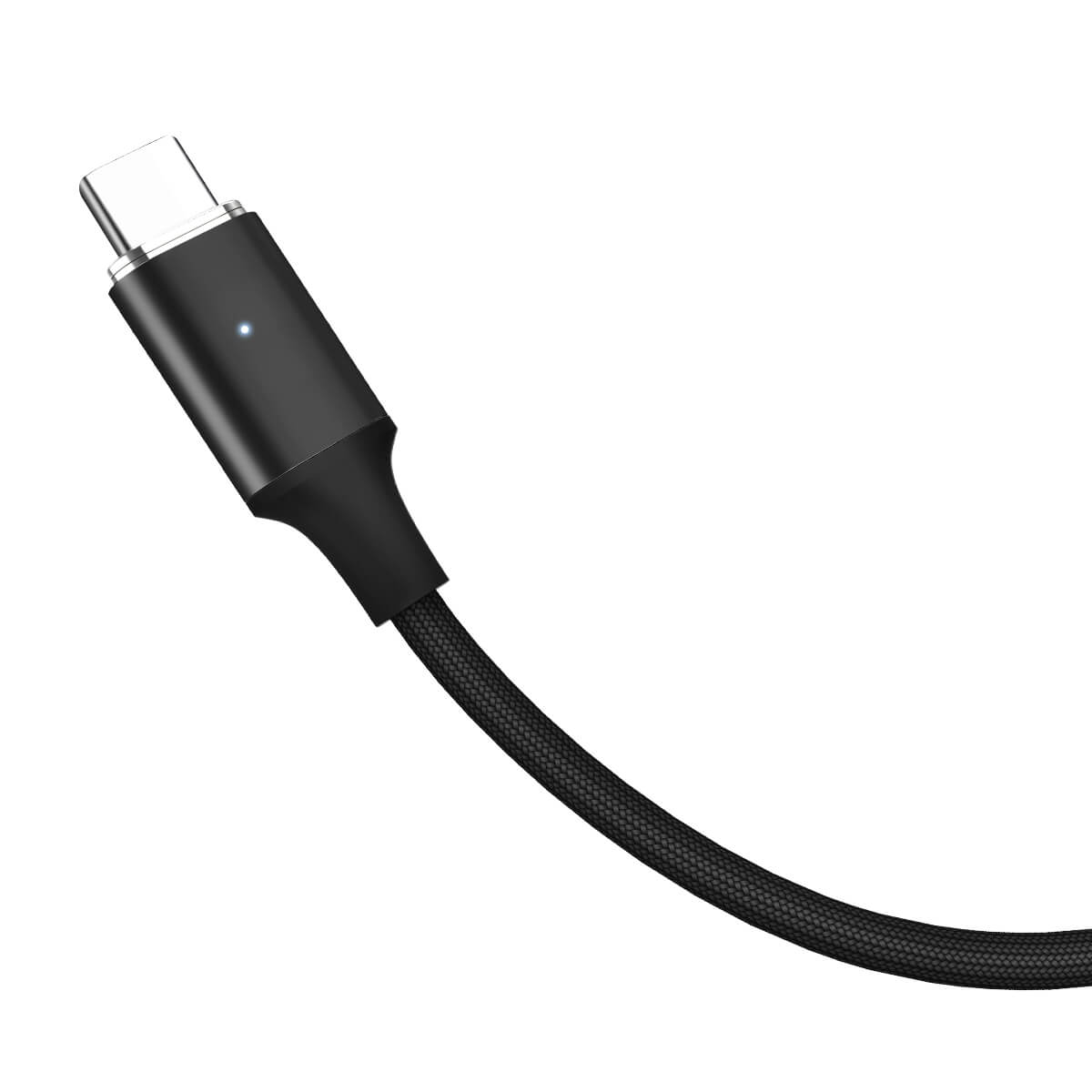 baseus type-c 3a magnetic connector insnap series data sync and fast charging braided cable