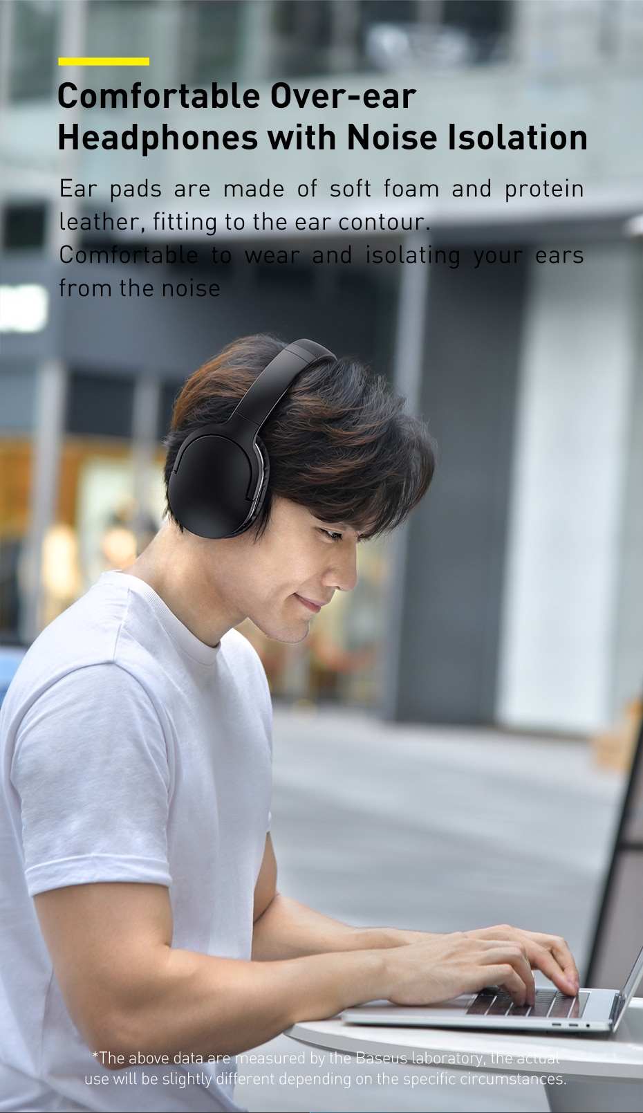 baseus encok d02 pro dual mode bluetooth v5.3 wireless and wired hifi foldable headphones