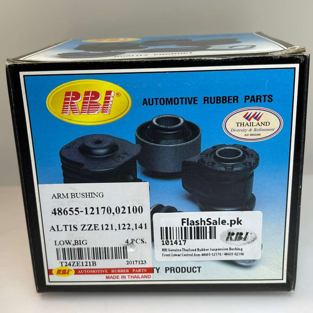 rbi genuine thailand front lower control arm rubber suspension bushing 48655-12170 48655-02100