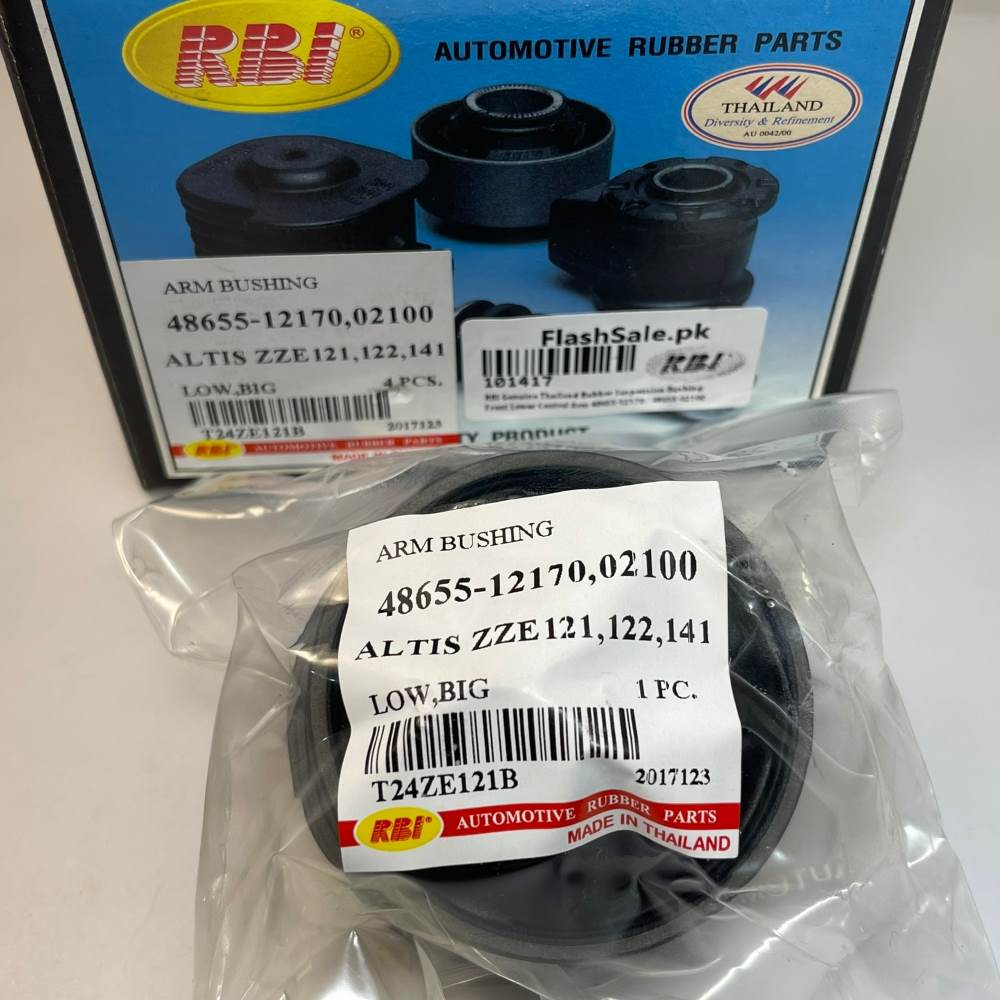 rbi genuine thailand front lower control arm rubber suspension bushing 48655-12170 48655-02100