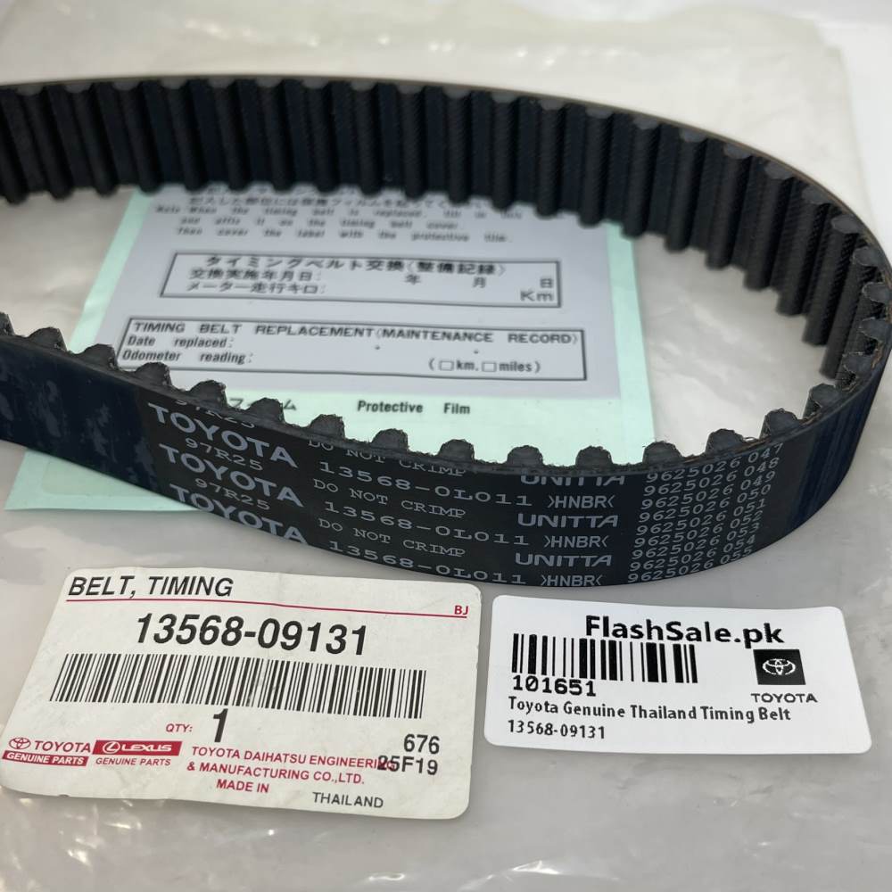 toyota genuine thailand timing belt 13568-09131